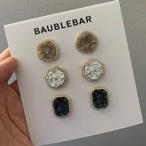 BaubleBar earring 3 pack